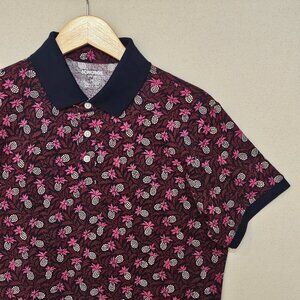 Bonobos Slim Fit Pineapple Polo M